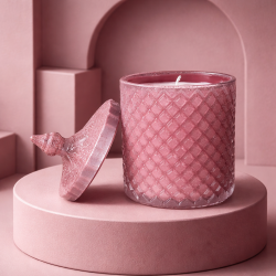 Pink candle