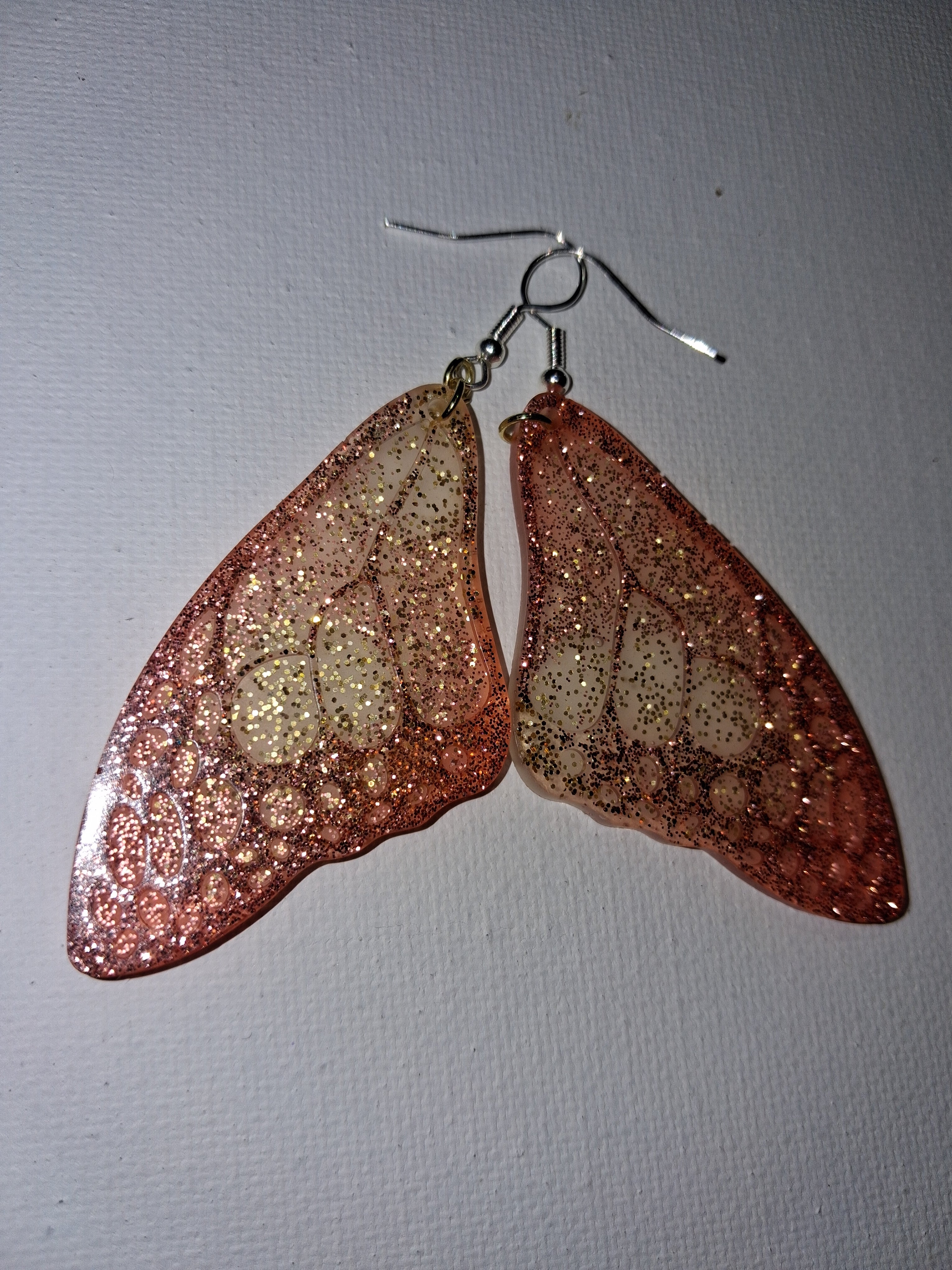 Pink Butterfly Erarrings