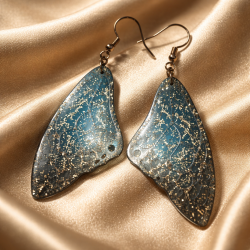 Blue Butterfly earrings