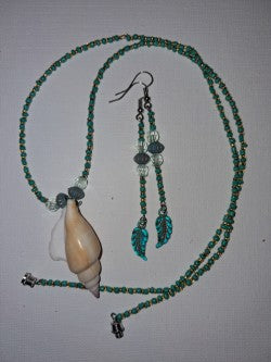 Shell jewelry set