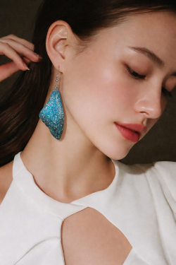 Blue Butterfly earrings